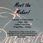 Meet the Maker Cathie Lowe poster 11.12.2021